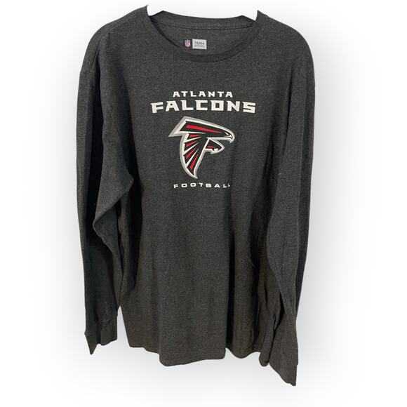 Atlantic Falcons NFL Team Apparel Long Sleeved Tee Sz Large - Picture 1 of 2